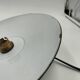 2 enameled sheet metal pendant lights