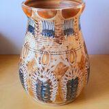 Vase en grès sel J.C Courjault Keraluc 60s