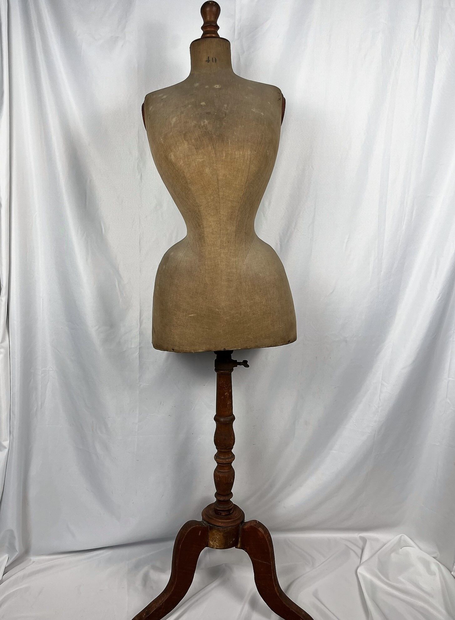Mannequin sewing bust wasp size and false ass late nineteenth