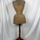 Mannequin sewing bust wasp size and false ass late nineteenth