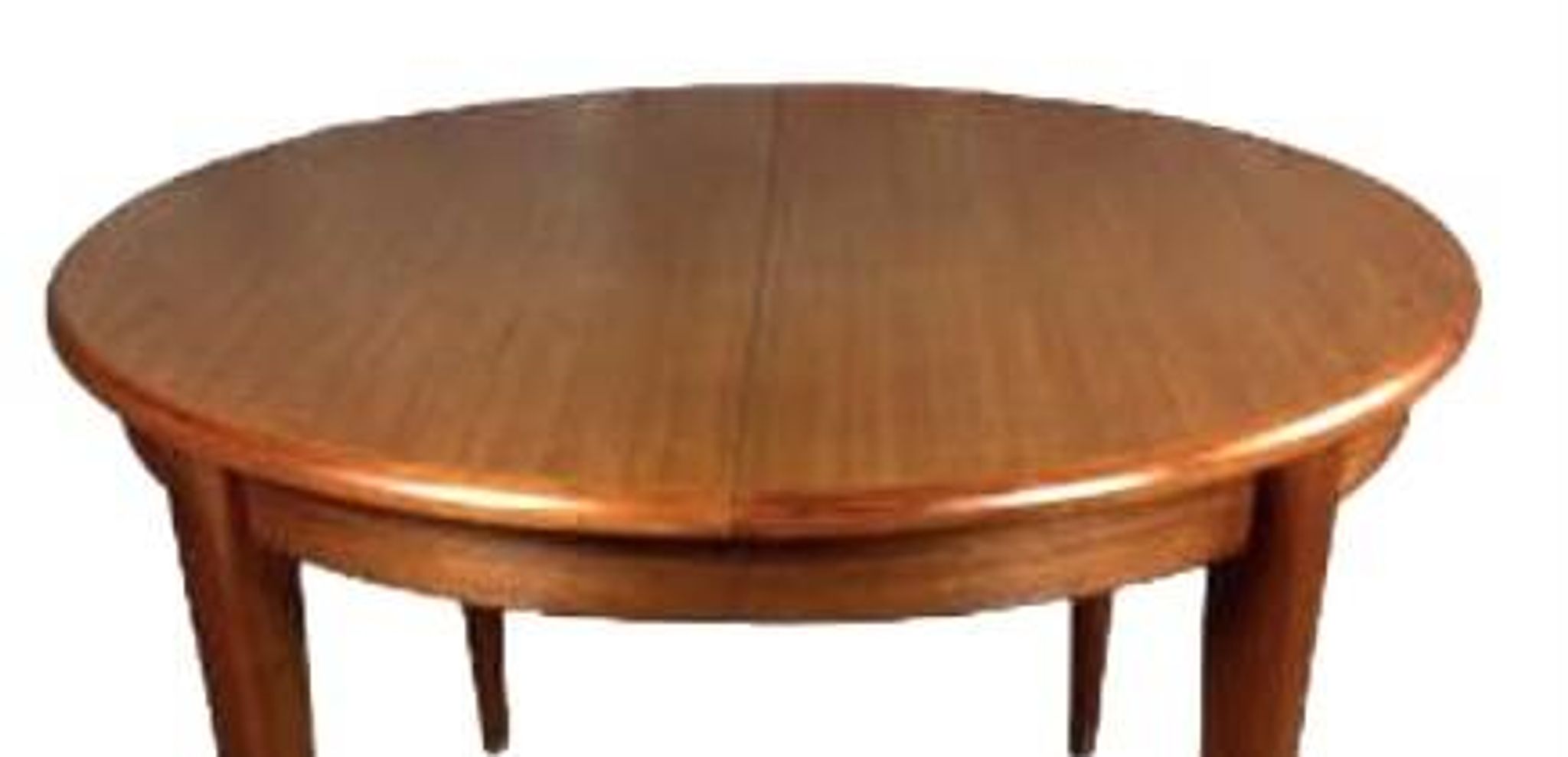Vintage Scandinavian teak table, Baumann style table