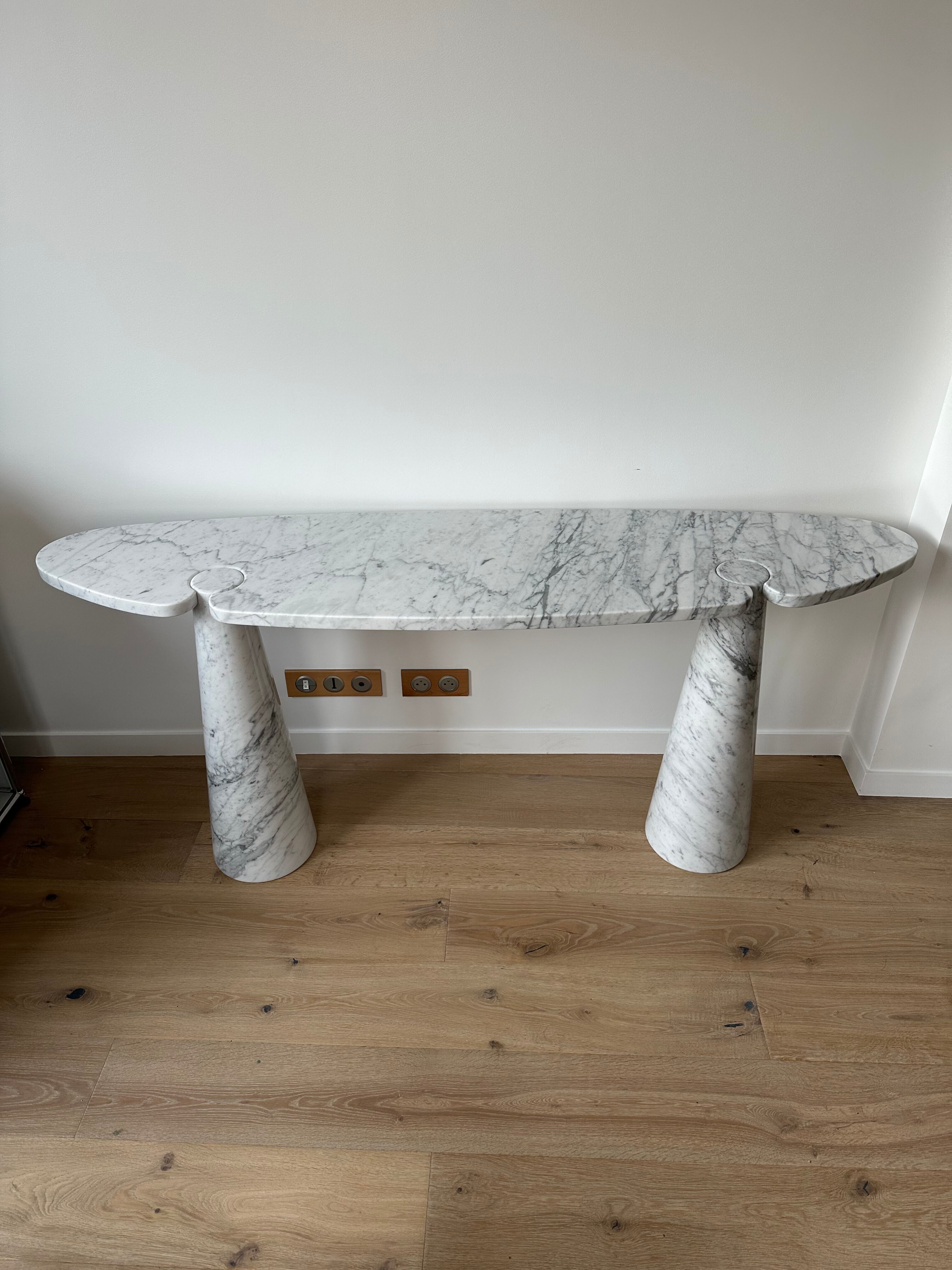 Large “Eros” console by Angelo Mangiarotti, circa 1970, Italy