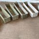lot de 7 jardinières vintage en fibrociment