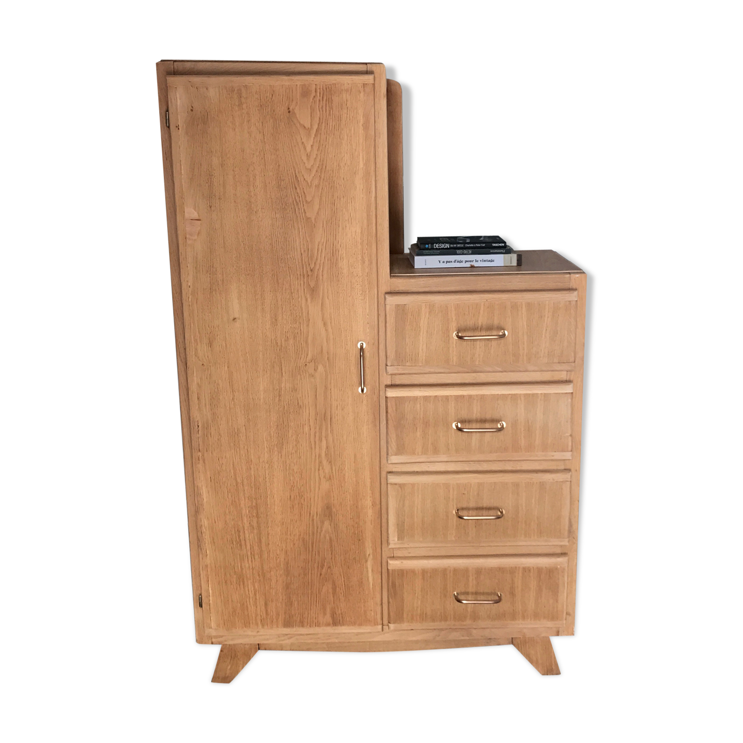Vintage asymmetric cabinet