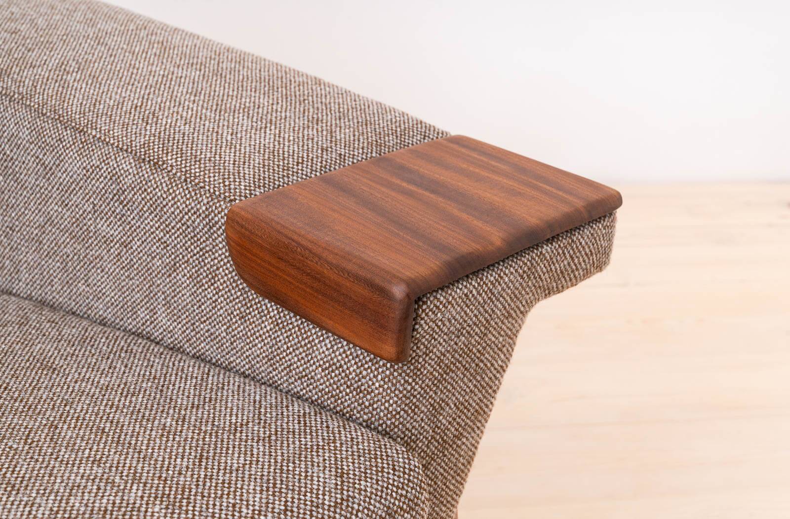 Johannes Andersen Sofa Excellent for AB Trensums Fåtöljfabrik, Reupholstered in KVADRAT