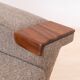 Johannes Andersen Sofa Excellent for AB Trensums Fåtöljfabrik, Reupholstered in KVADRAT