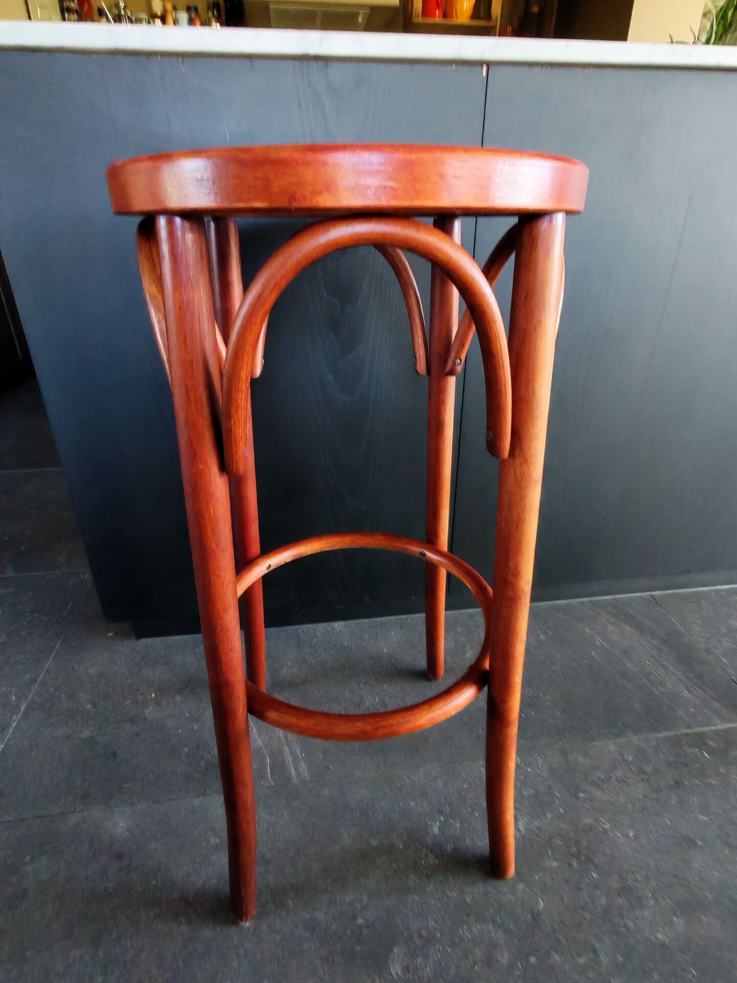 Vintage Thonet bar stool
