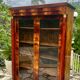 Empire Style Mahogany Display Cabinet/Bookcase, 19th Century