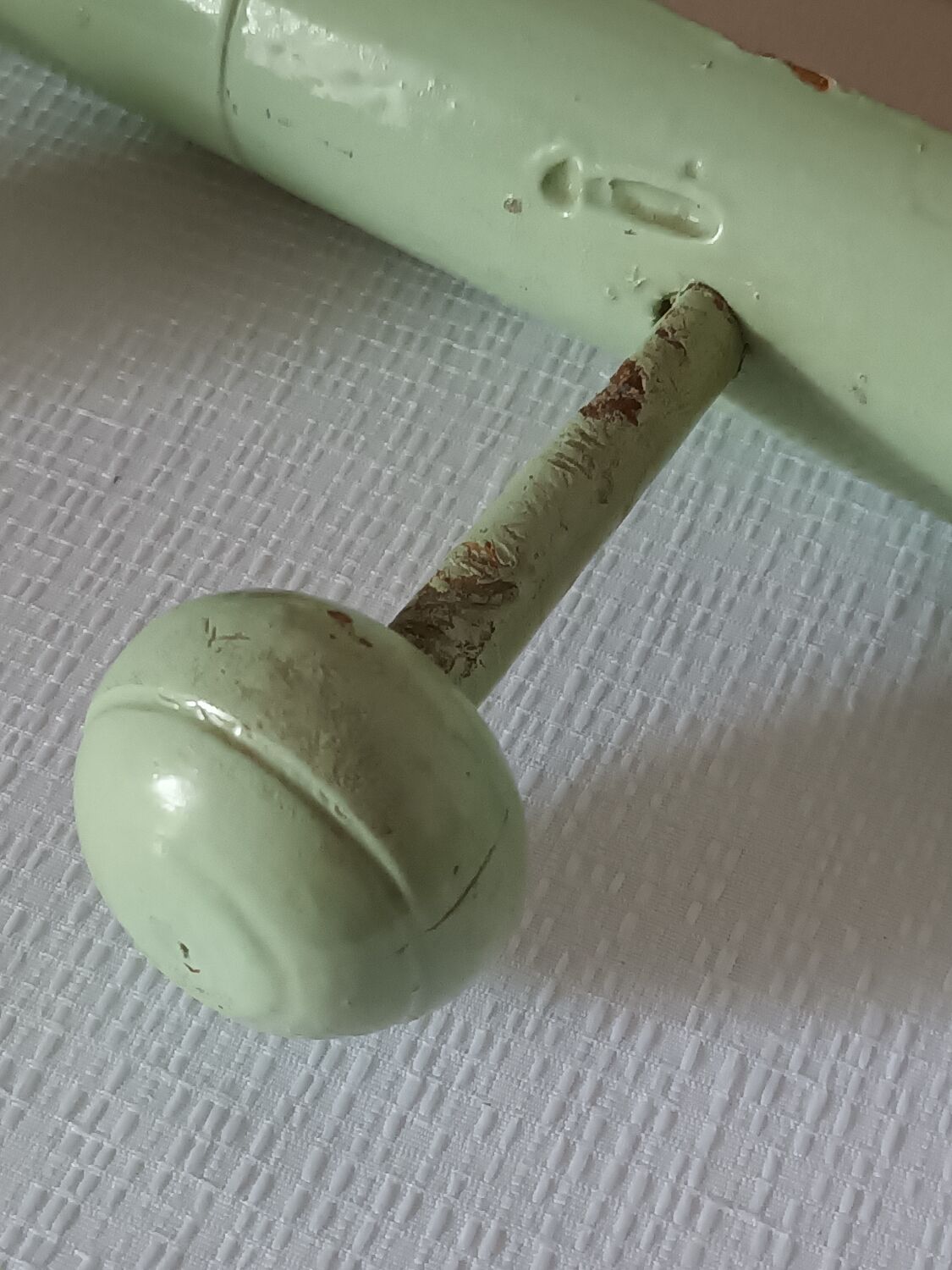 Vintage bamboo wall coat rack