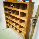 Old shop shelf locker