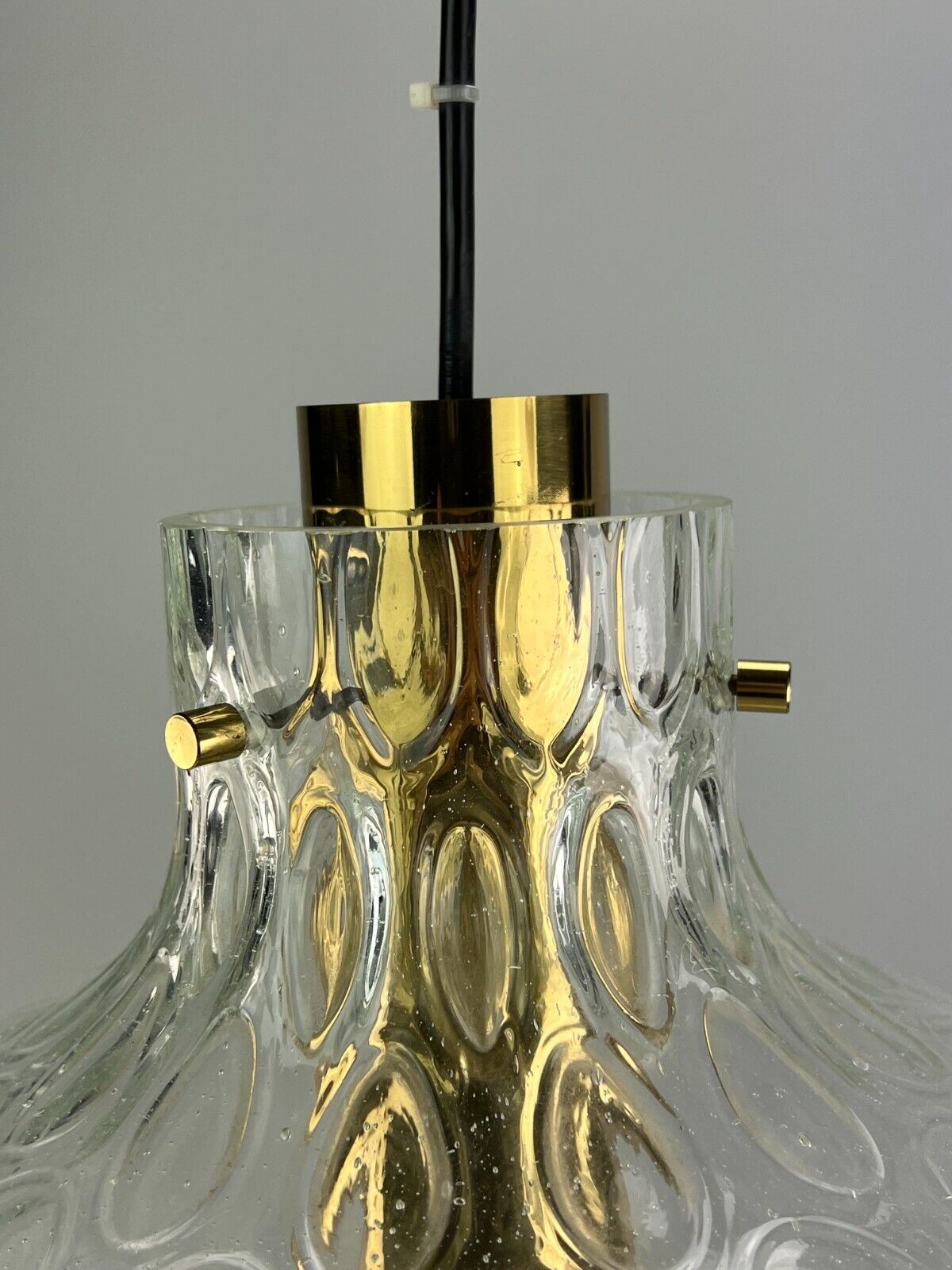 60s 70s lamp light ceiling lamp Limburg Germany glass space age design