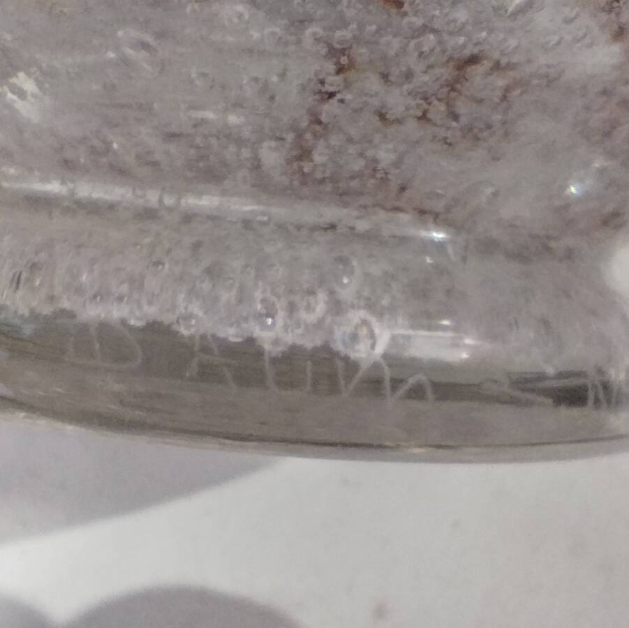 Baluster vase, Daum Nancy, Lorraine cross, vintage