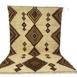 Tapis berbère coloré en laine fait main 260 X 160 CM