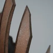 Sculpture en fer constructiviste abstraite, signée CH, Pays-Bas, années 1960 – II