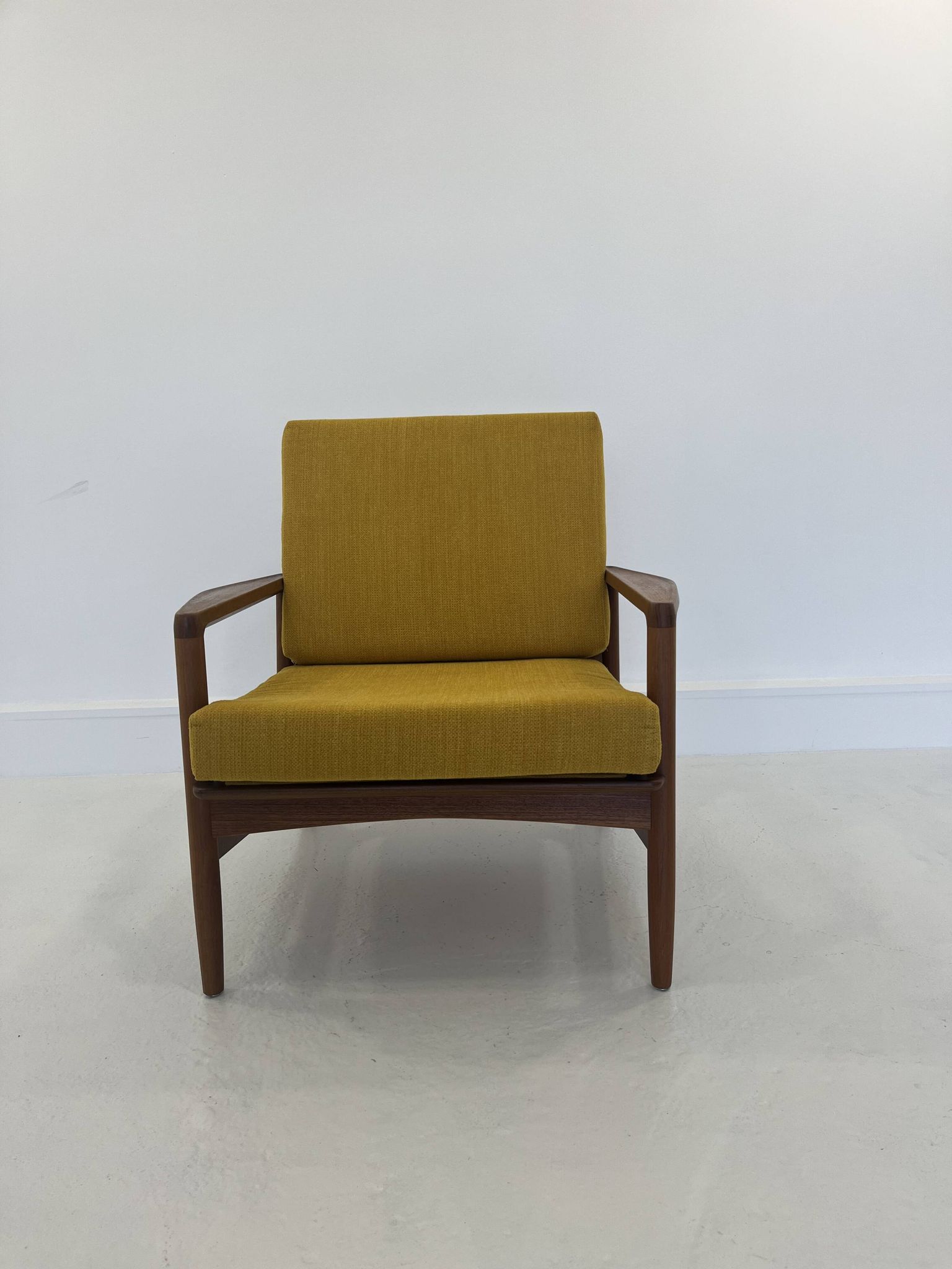 Fauteuil lounge danois vintage en teck, années 1970
