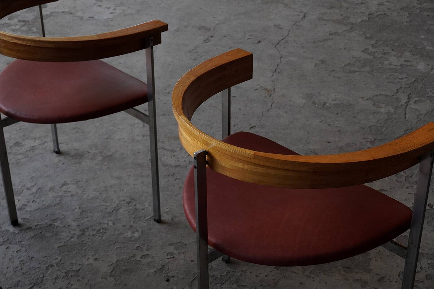 Set of 6 “PK11” chairs by Poul Kjaerholm for E. Kold Christensen, Denmark 1950s