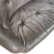 Bz49 sofa by Hans Ell for 't Spectrum / 1970 / dark brown leather