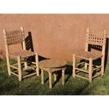 Vintage moroccan bar stool