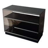 Smoked plexiglass hi-fi furniture 1970