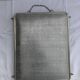Former mirror triptych barbier contour metal chromé - vintage chain 24x30cm