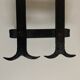 Riveted wrought iron trivet dlg Atelier Marolles 1960