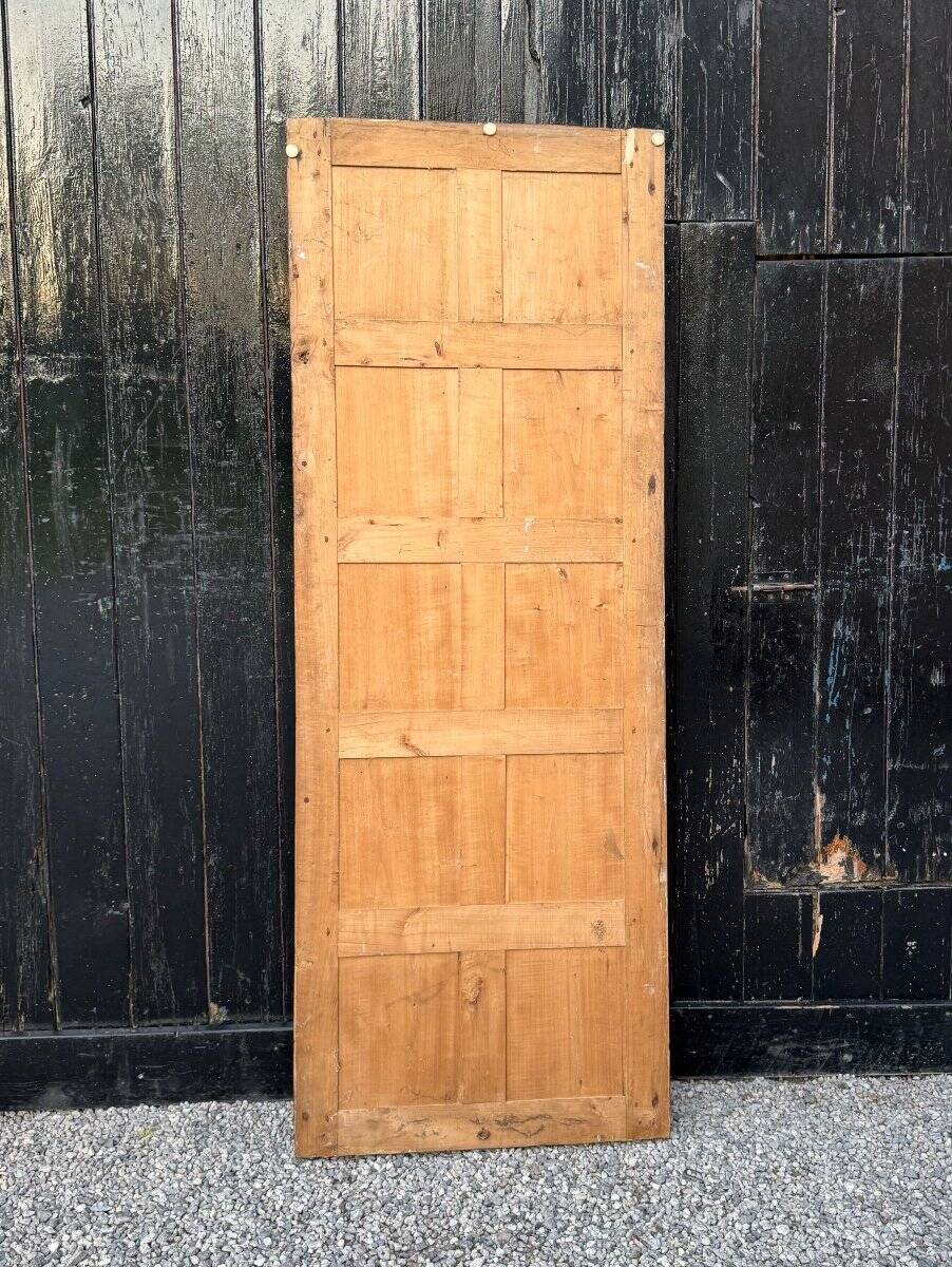 Miroir Empire en bois stuqué et doré, début XIXème siècle