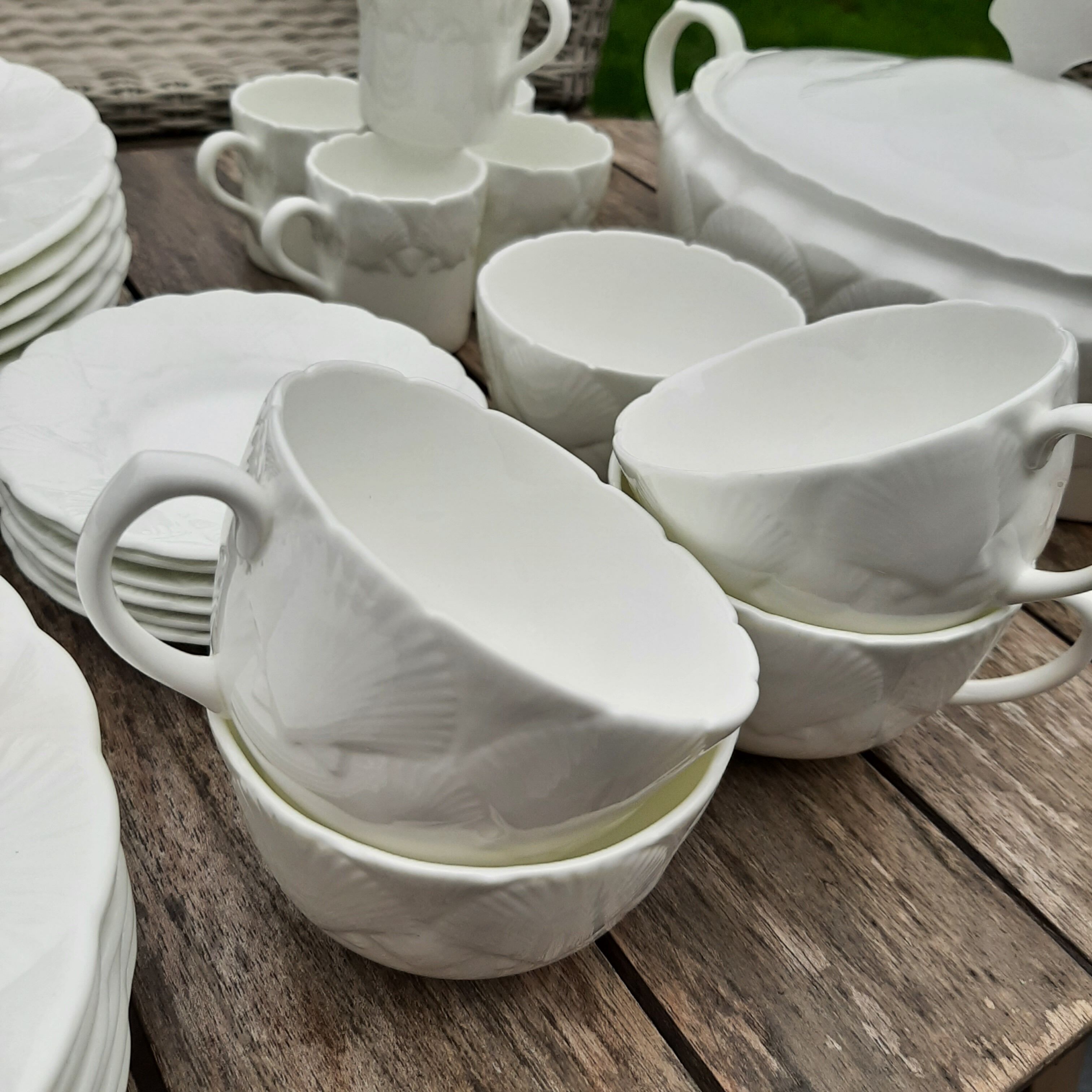 40 pièces vaisselle Wedgwood OceanSide