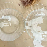 6 vintage dessert plates