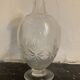 Carafe en verre ciselé ancien