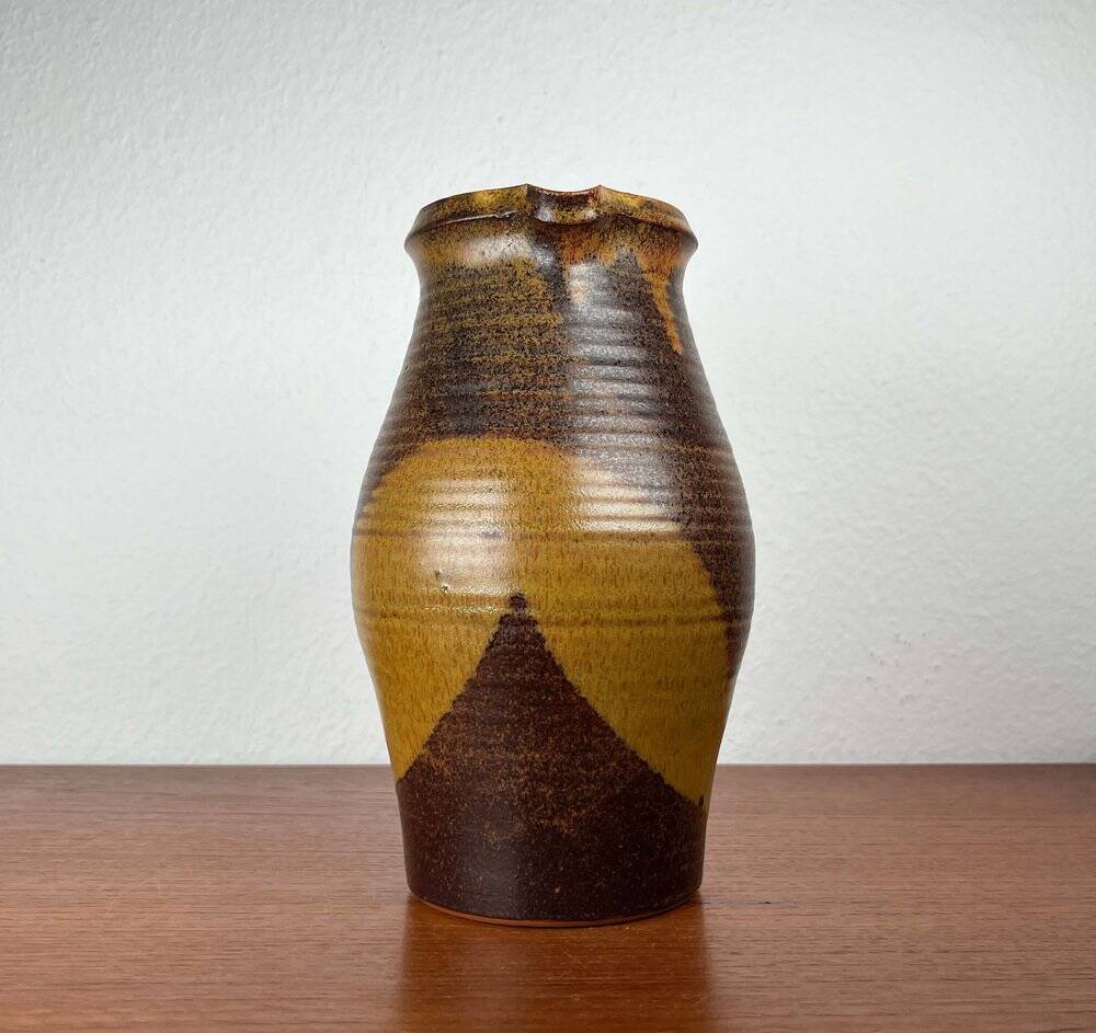 Ceramic Jug and Bowl Set, German Mid-Century Trenck Keramik Kellinghusen, 1960s, Set of 2