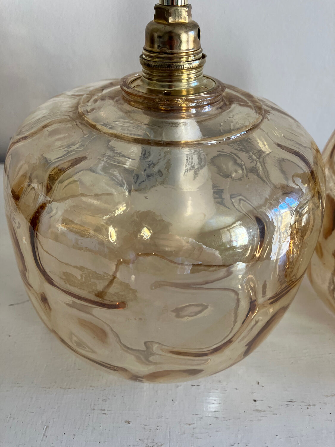 Vintage walkway lamps