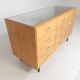 Counter, display case by Ladenbau Brixius, 150 cm long, 1950s.