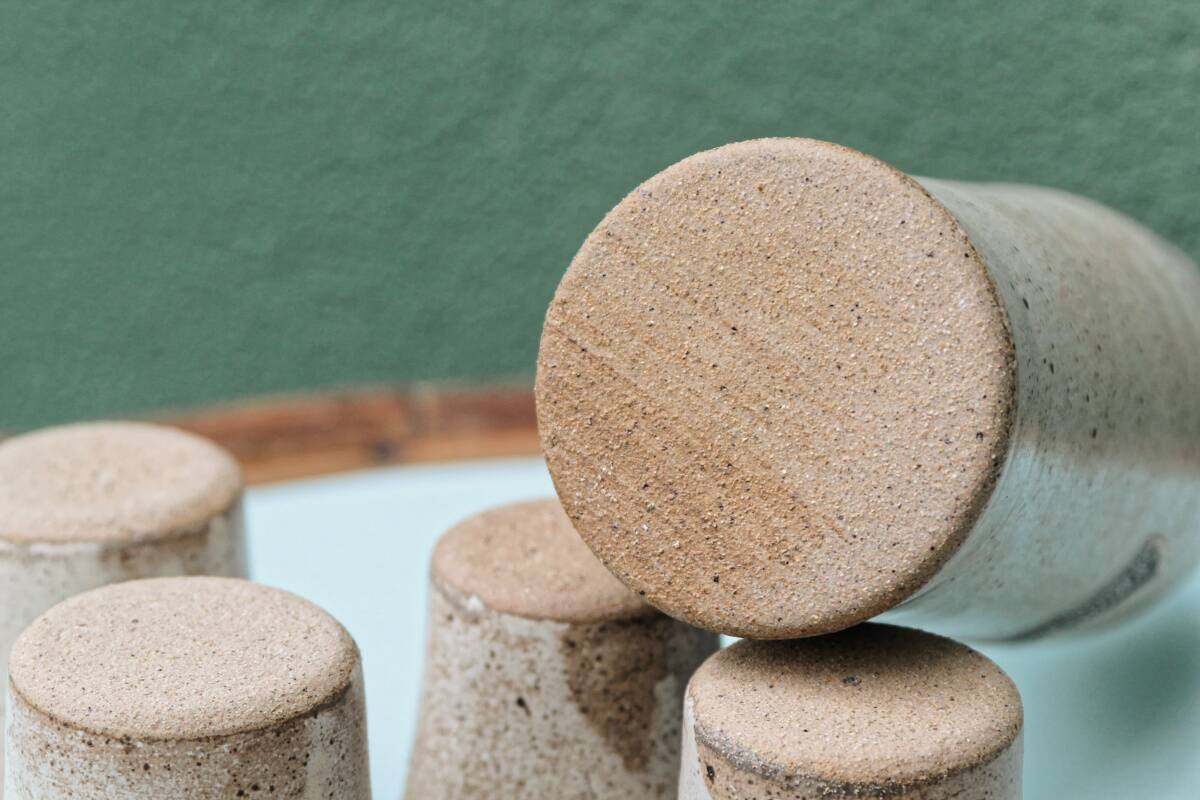 Stoneware service, pottery from Bois de Laud