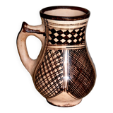 Berber Ideqqi pottery pitcher