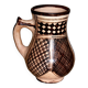 Pichet en poterie Berbère Ideqqi