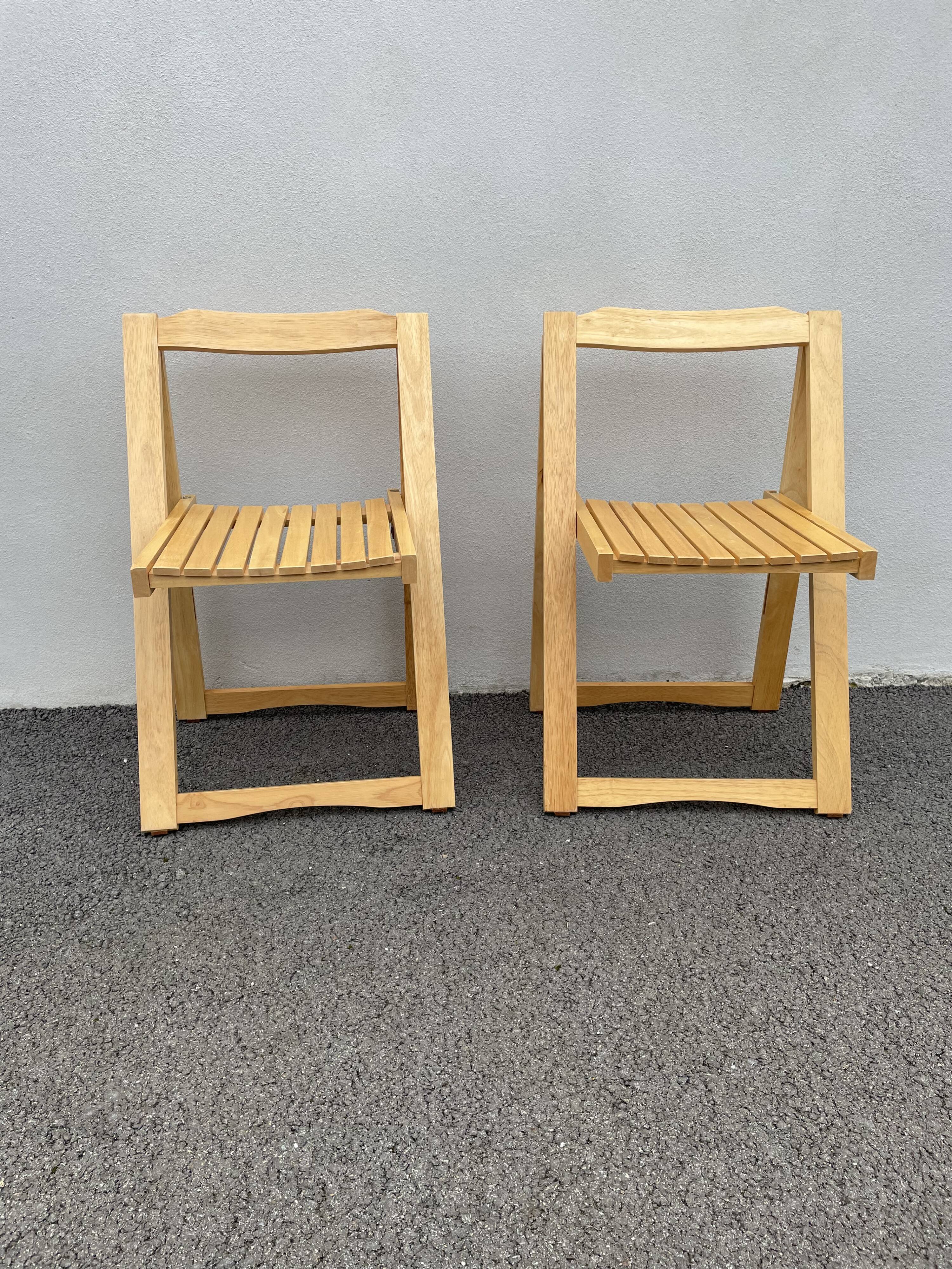 Vintage folding chairs