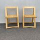 Vintage folding chairs