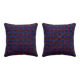 Set of 2 vintage kilim cushion covers 48x51 cm