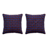 Set of 2 vintage kilim cushion covers 48x51 cm