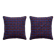 Set of 2 vintage kilim cushion covers 48x51 cm