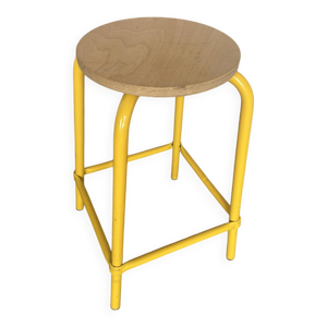 tabouret industriel Ancien