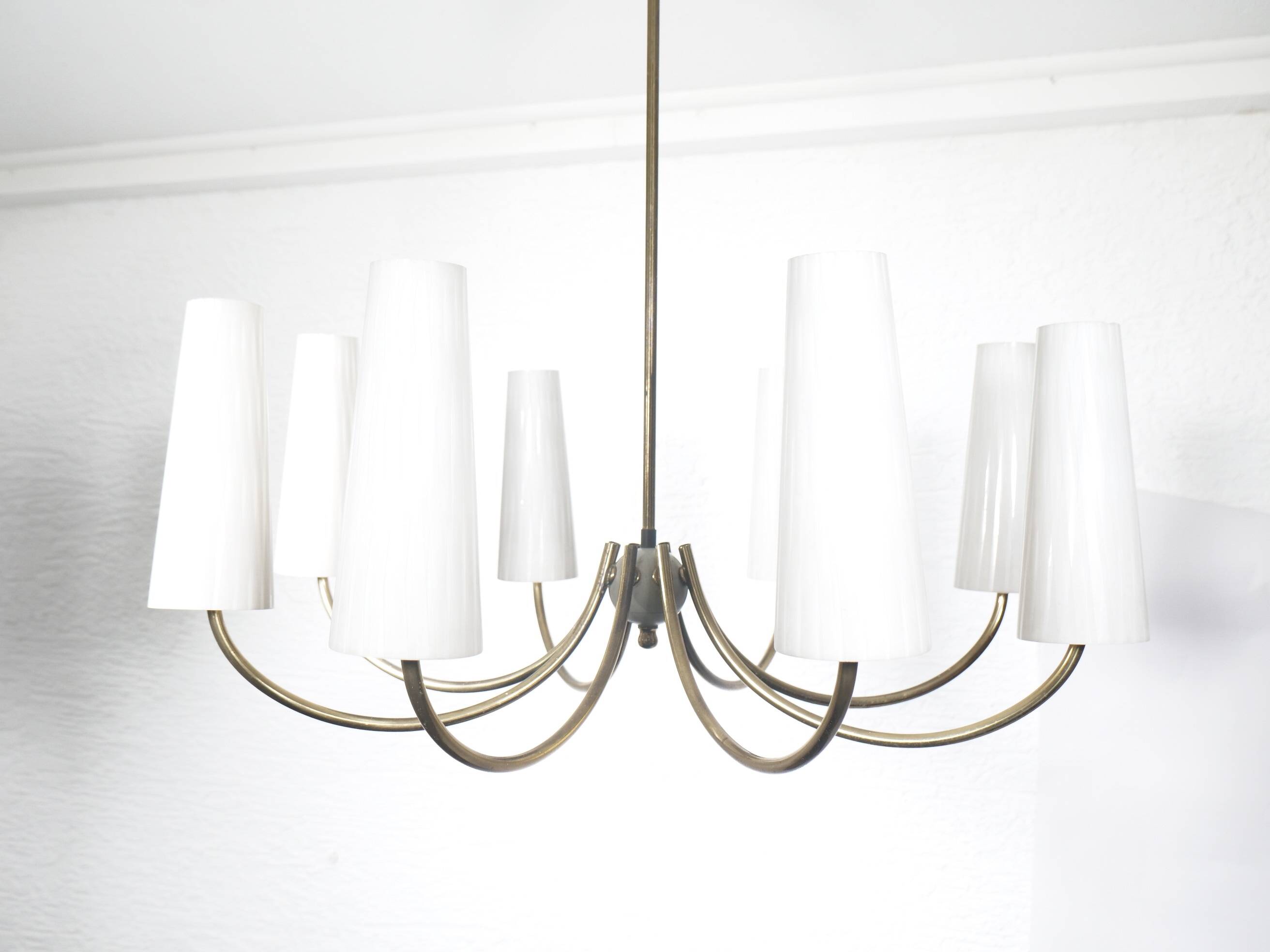 Sputink Chandelier 1950s Ceiling Lamp – 8 arms