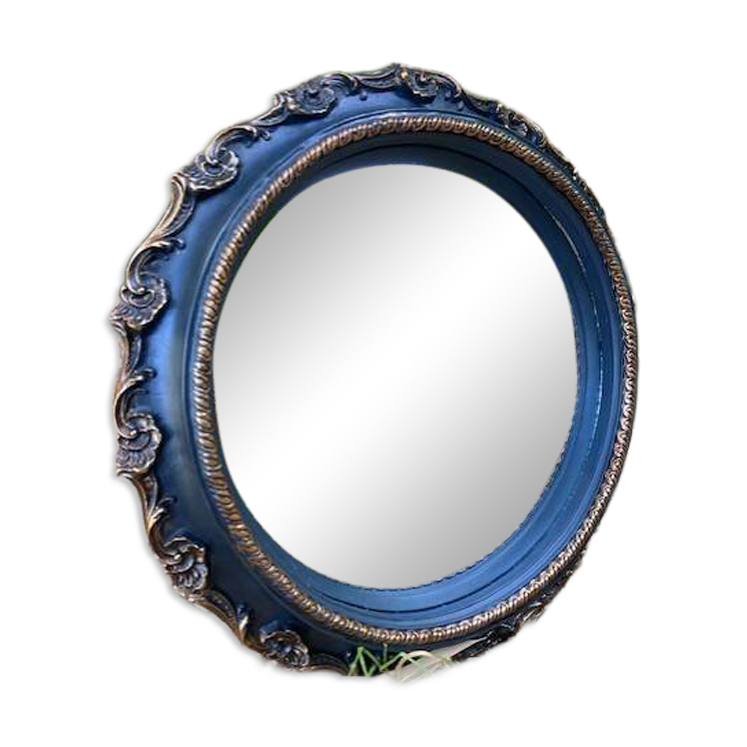 Convex mirror, also known as a witch's mirror.