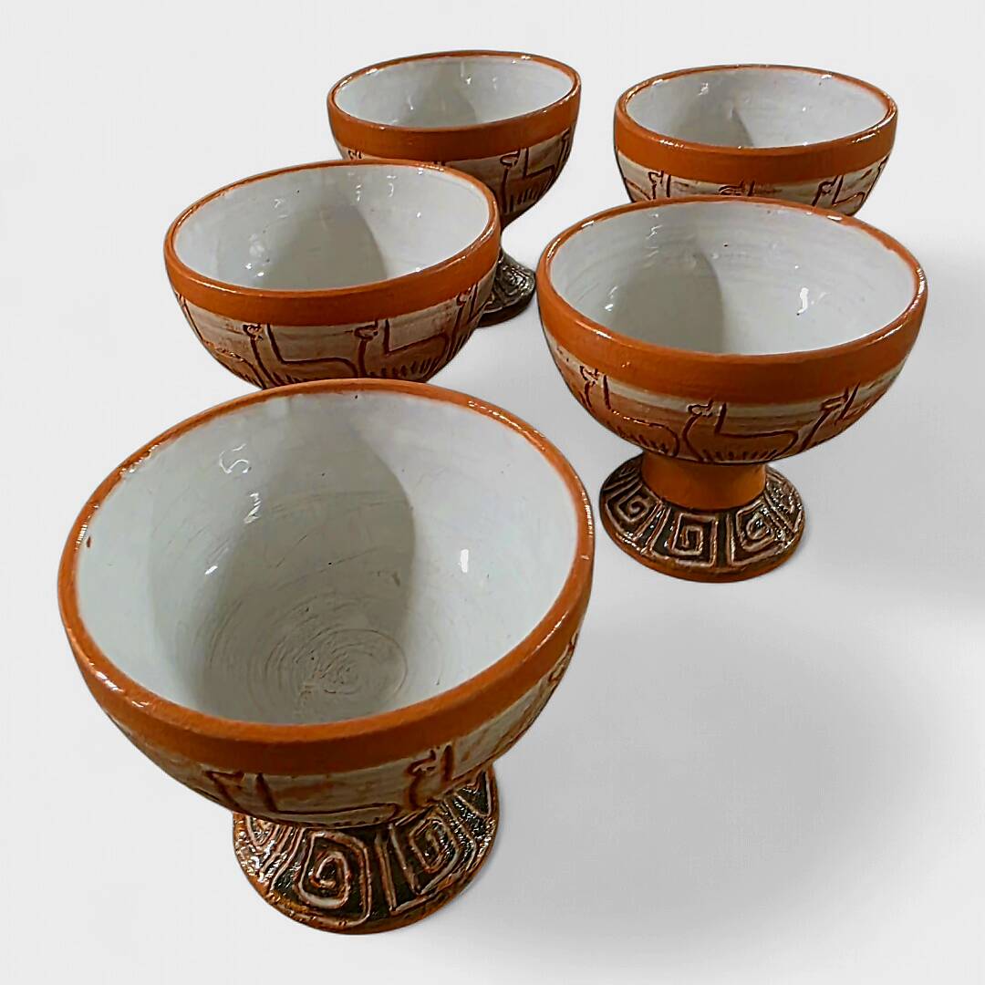 Vintage service "Rosen Chile" – Circa 1970 – 7 pieces