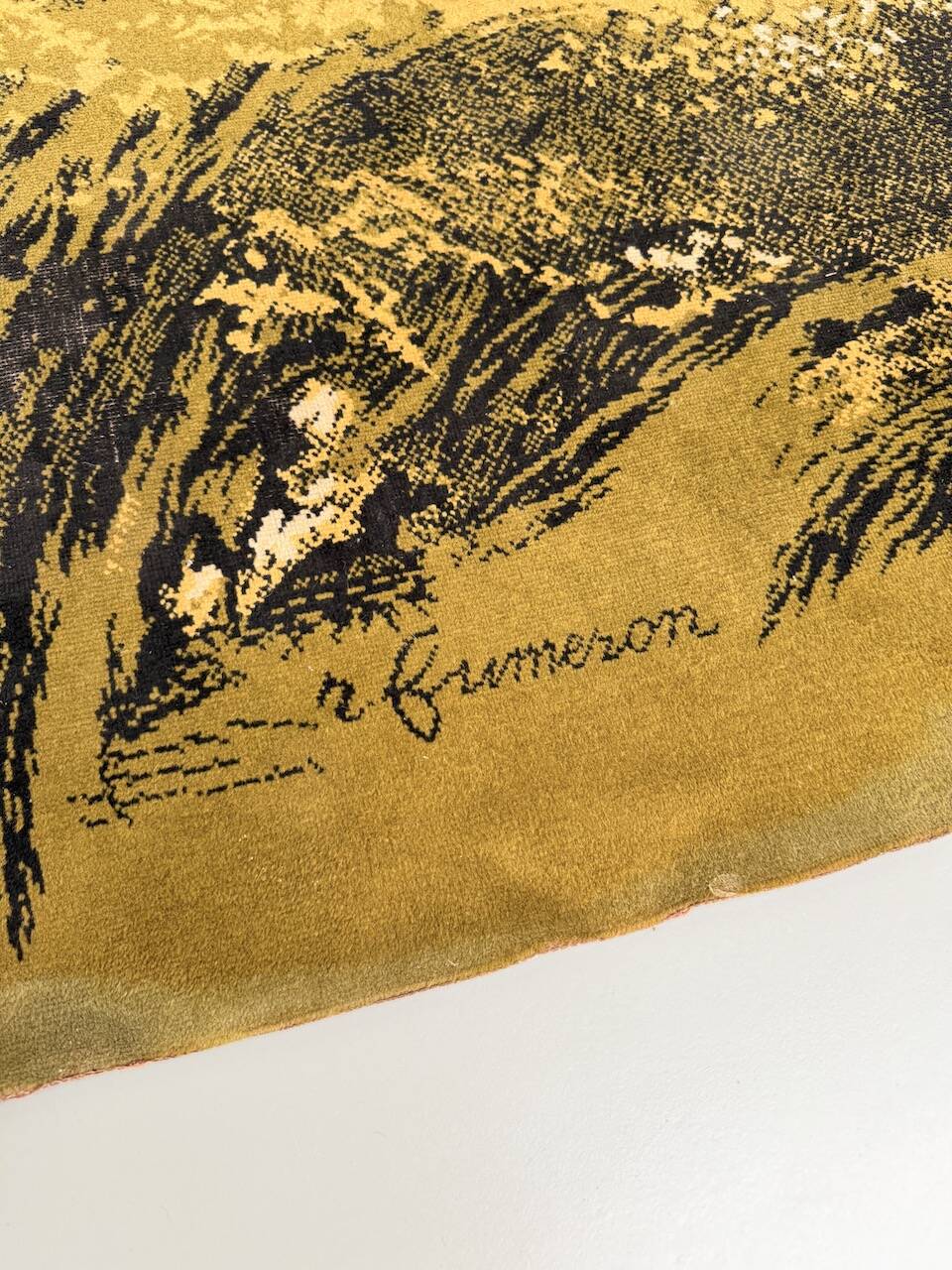 René Fumeron wool rug, 1960, Nevada model