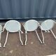 Garden furniture in old iron 6 places