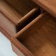 Danish teak Dyrlund credenza with visible joints, drawers and doors