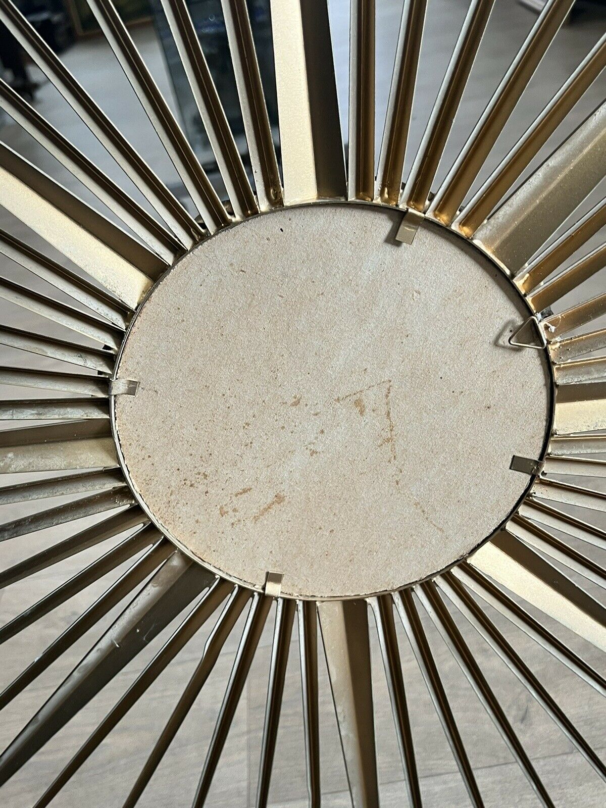 Curved mirror old witch's eye sun 86 cm