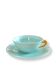 Limoges France Tasse et soucoupe uniques dans la boîte d'origine