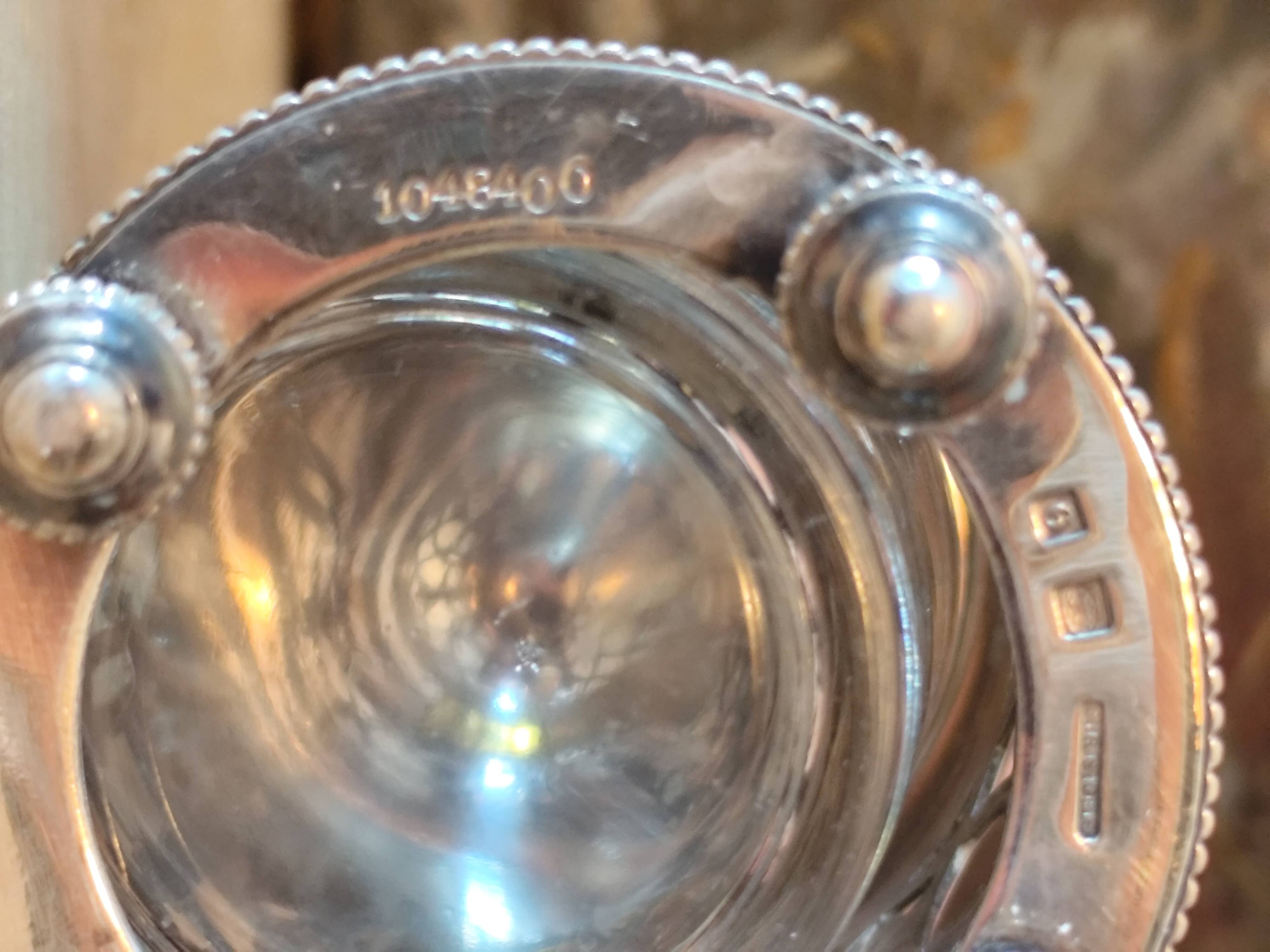 Silver-plated mustard pot from Cristofle France - mustard pot